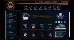 Desktop Screenshot of diveland.es